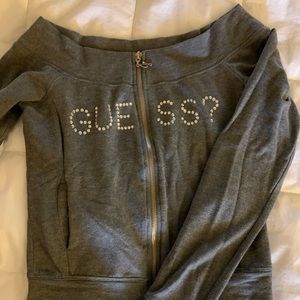 Guess off shoulder top